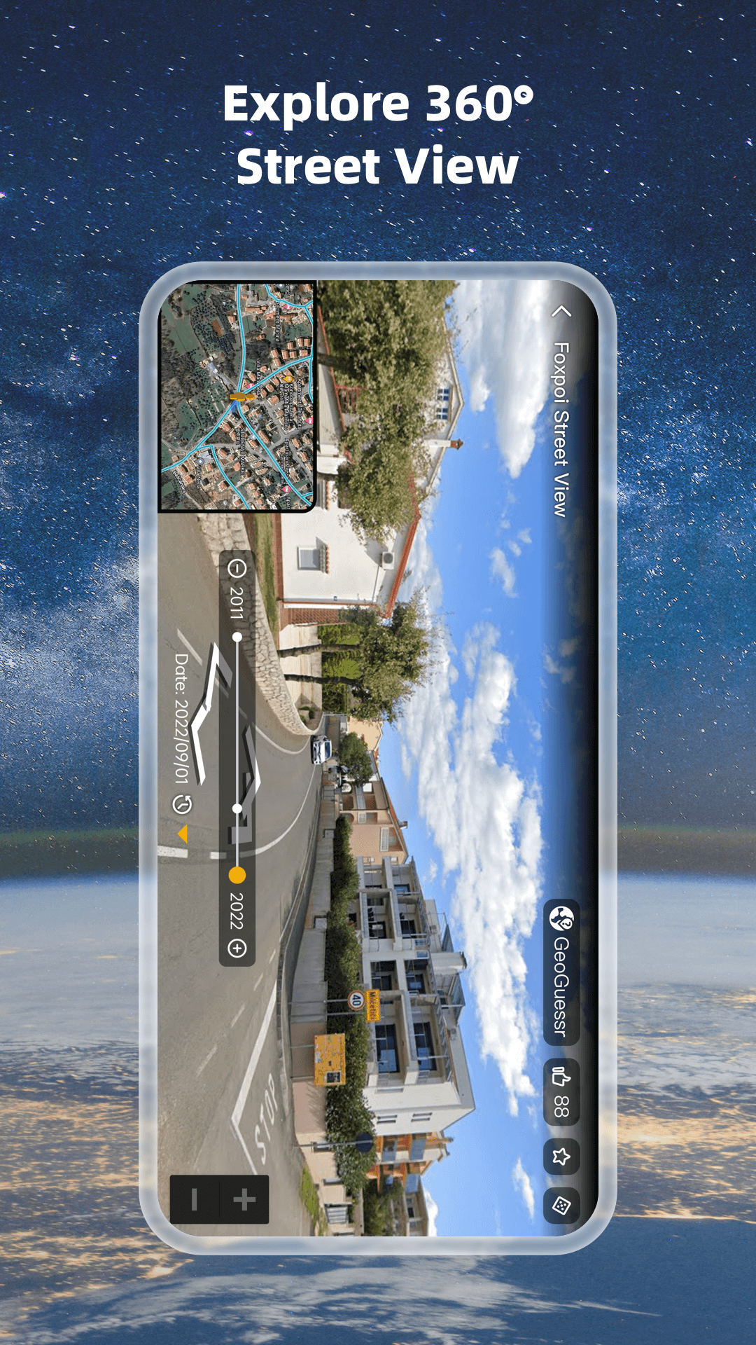 اسکرین شات 2 برنامه Earth 3D Map