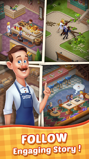 اسکرین شات 5 بازی Cooking & Puzzle