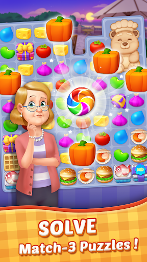 اسکرین شات 1 بازی Cooking & Puzzle