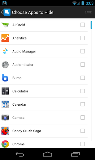 اسکرین شات 2 برنامه Hide App-Hide Application Icon