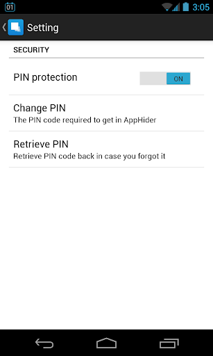 اسکرین شات 5 برنامه Hide App-Hide Application Icon