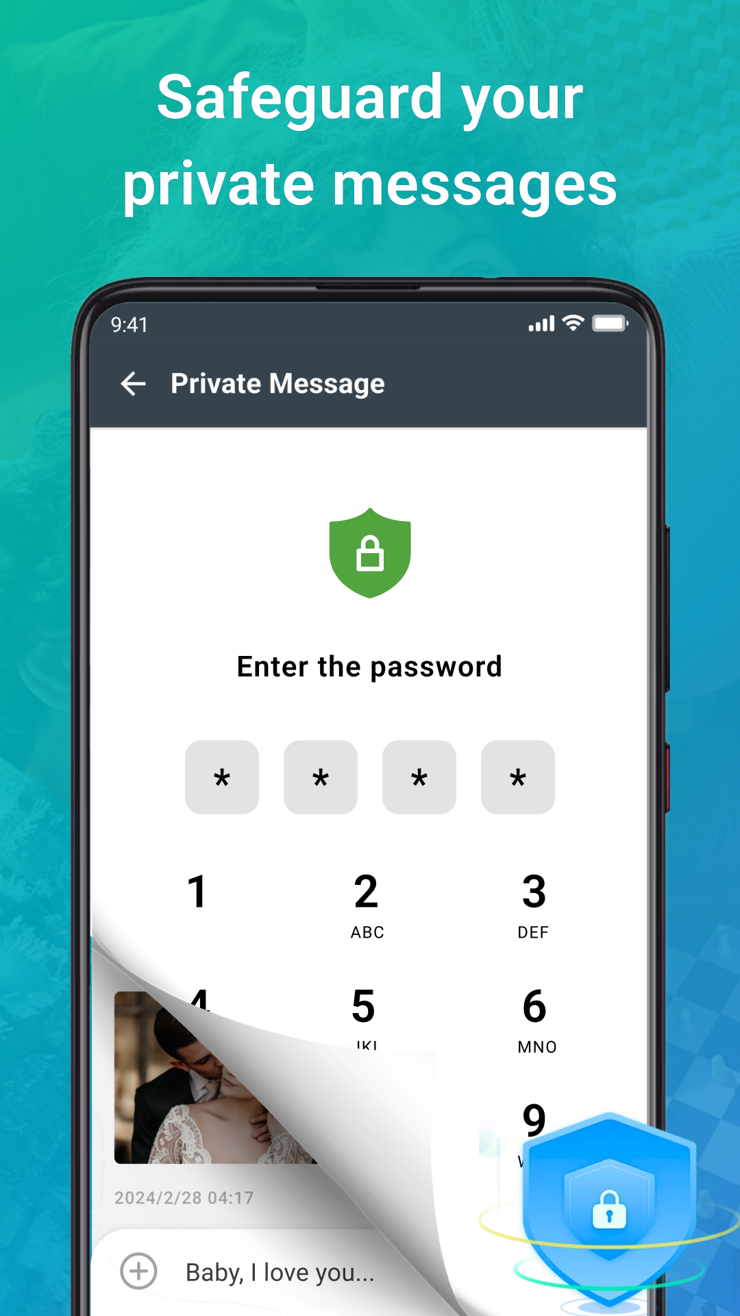 اسکرین شات 4 برنامه Message Cls - SMS Messenger