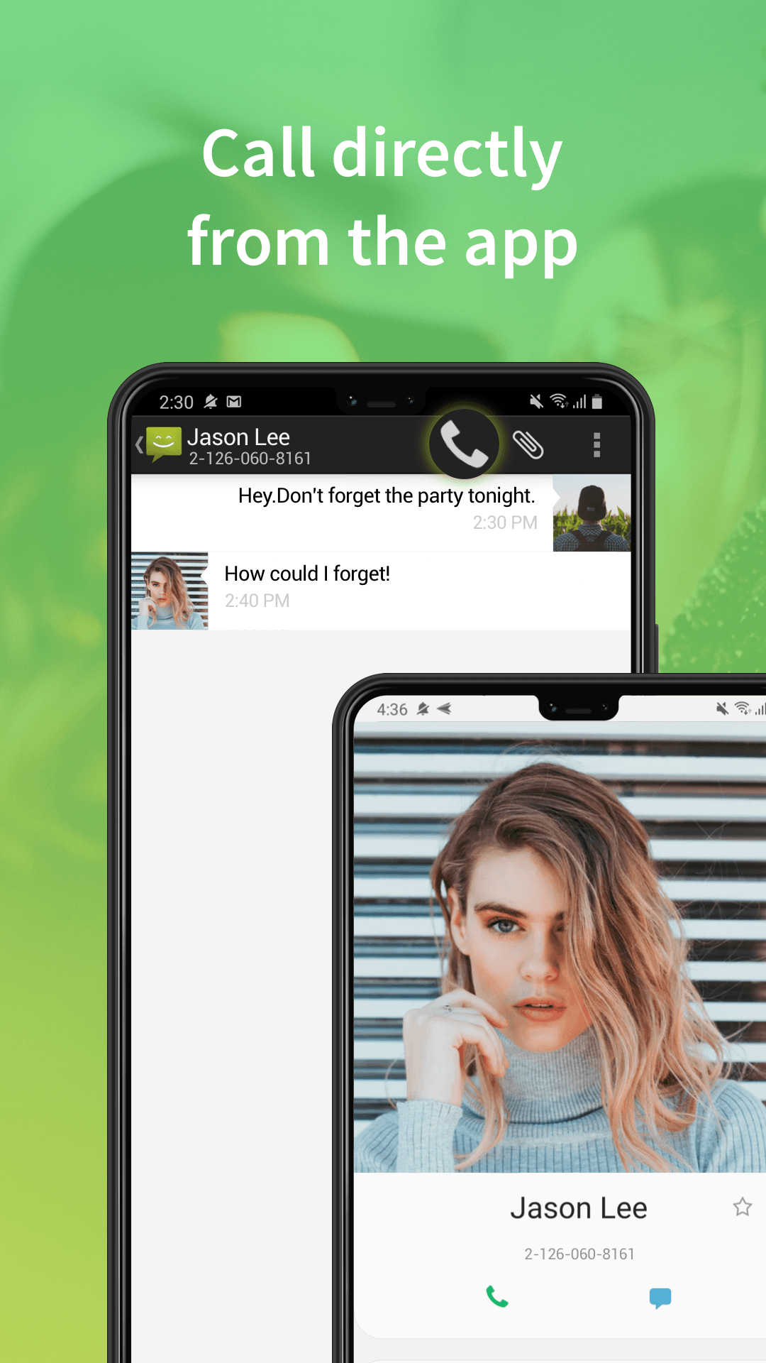 اسکرین شات 4 برنامه Messaging Classic