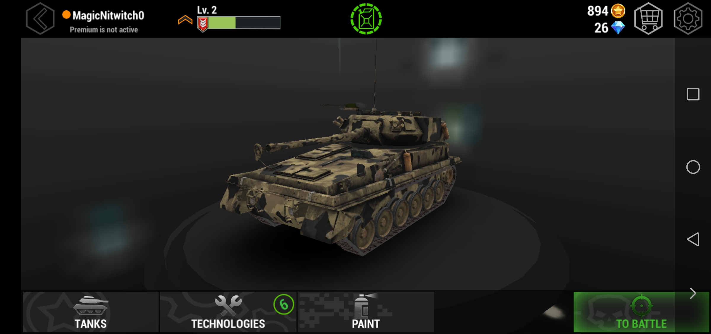 اسکرین شات 2 بازی war machine - battle online