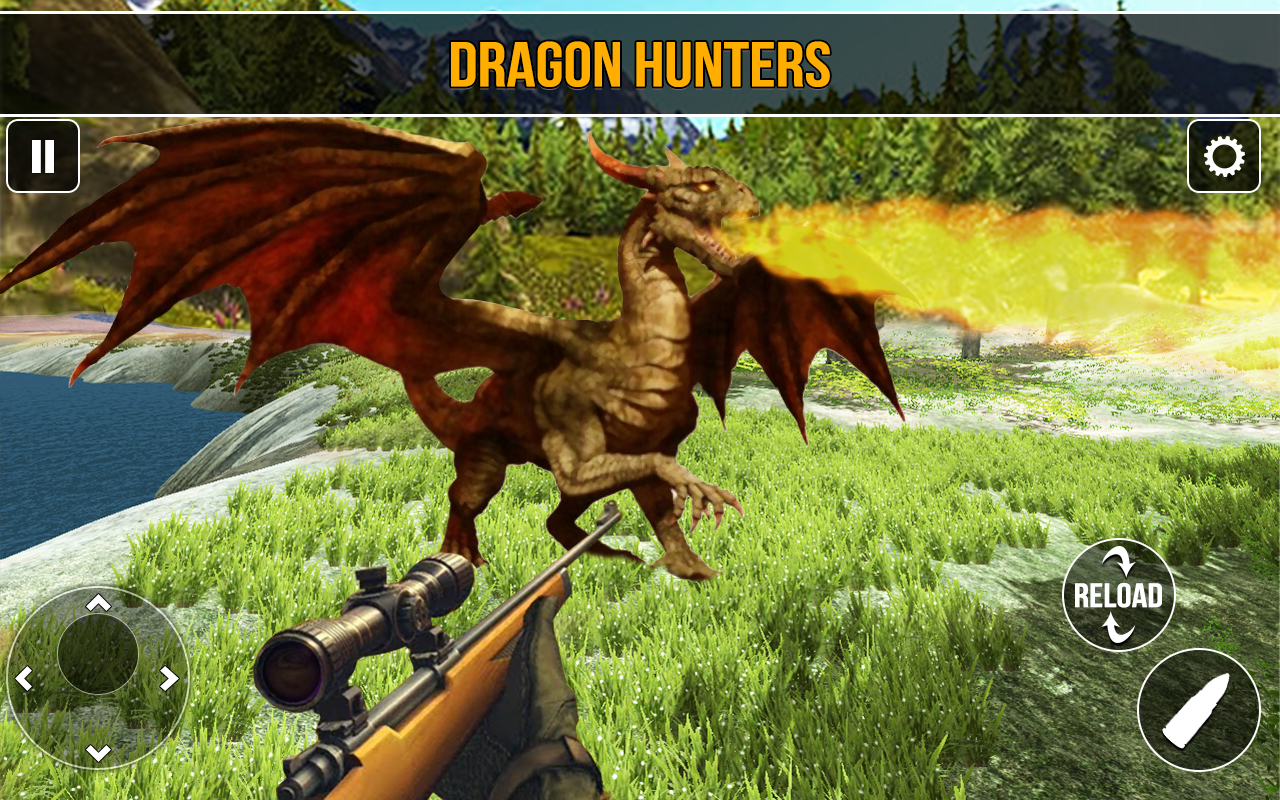 اسکرین شات 1 بازی Dragon Shooting Dragon Games
