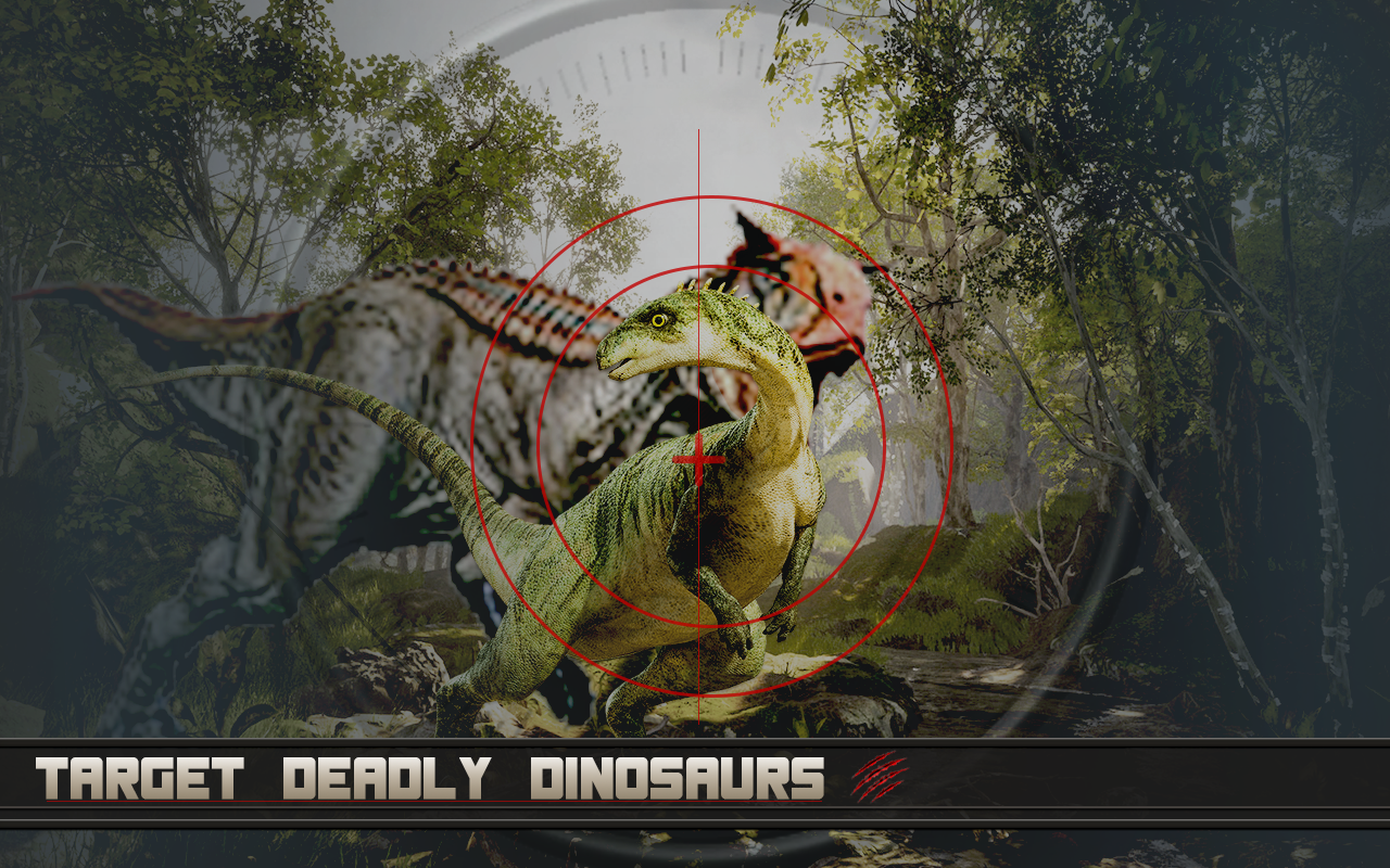 اسکرین شات 2 بازی Dino Hunter Wild Dinosaur Game