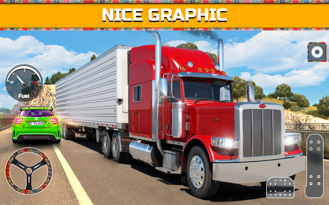 اسکرین شات 5 بازی PK Cargo Truck Transport Game
