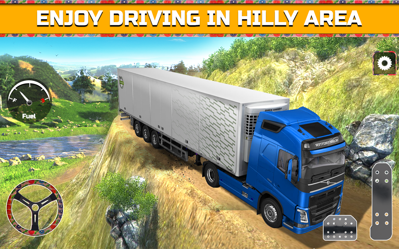 اسکرین شات 6 بازی PK Cargo Truck Transport Game