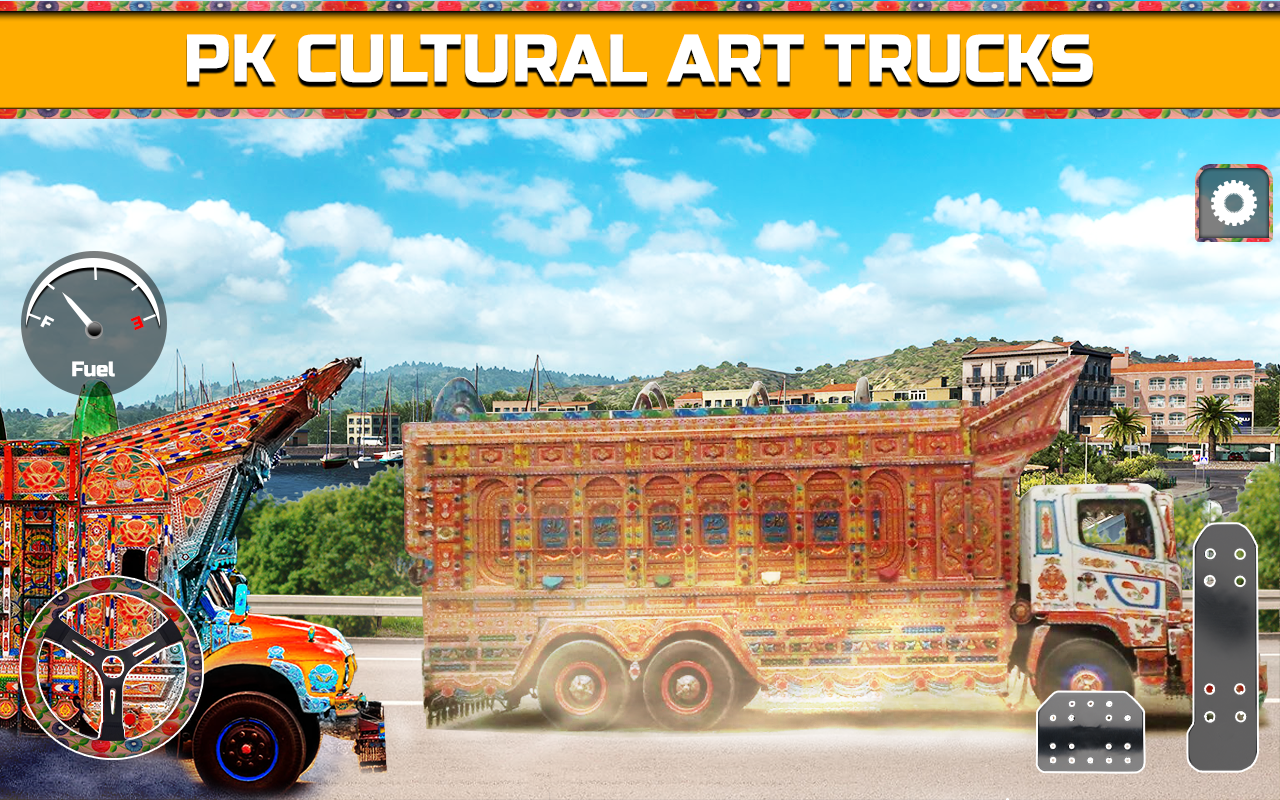 اسکرین شات 3 بازی PK Cargo Truck Transport Game