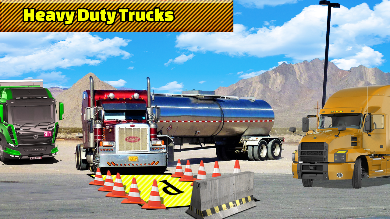 اسکرین شات 2 بازی Truck Parking Truck Games