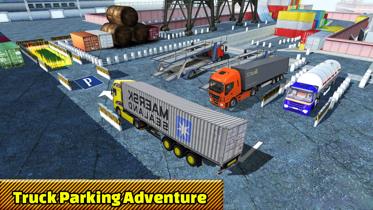 اسکرین شات 5 بازی Truck Parking Truck Games