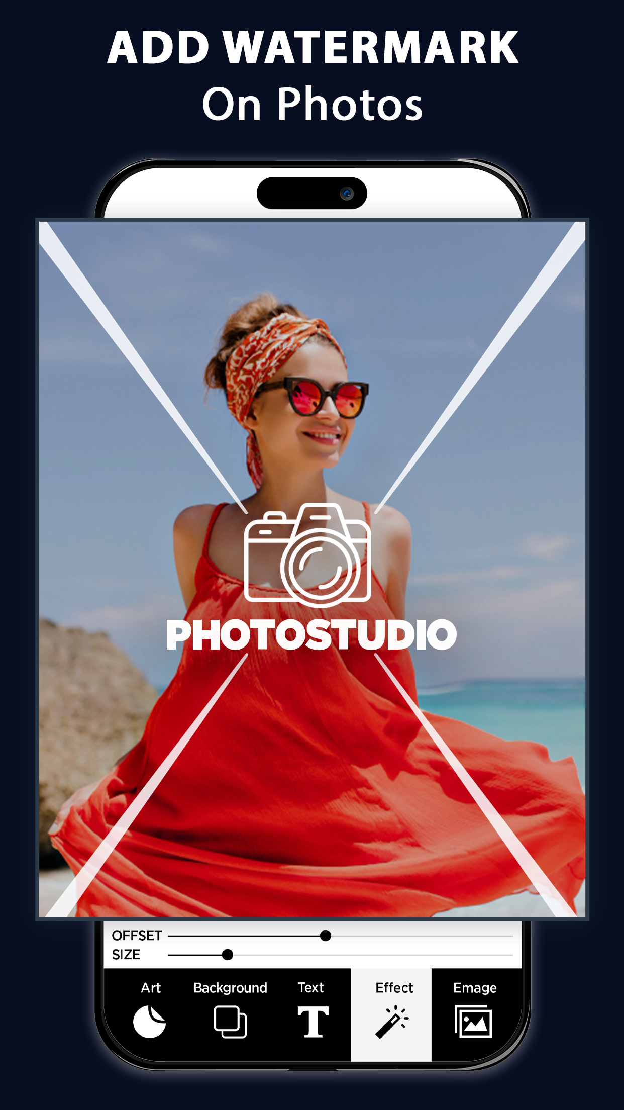 اسکرین شات 3 برنامه Watermark - Add Watermark