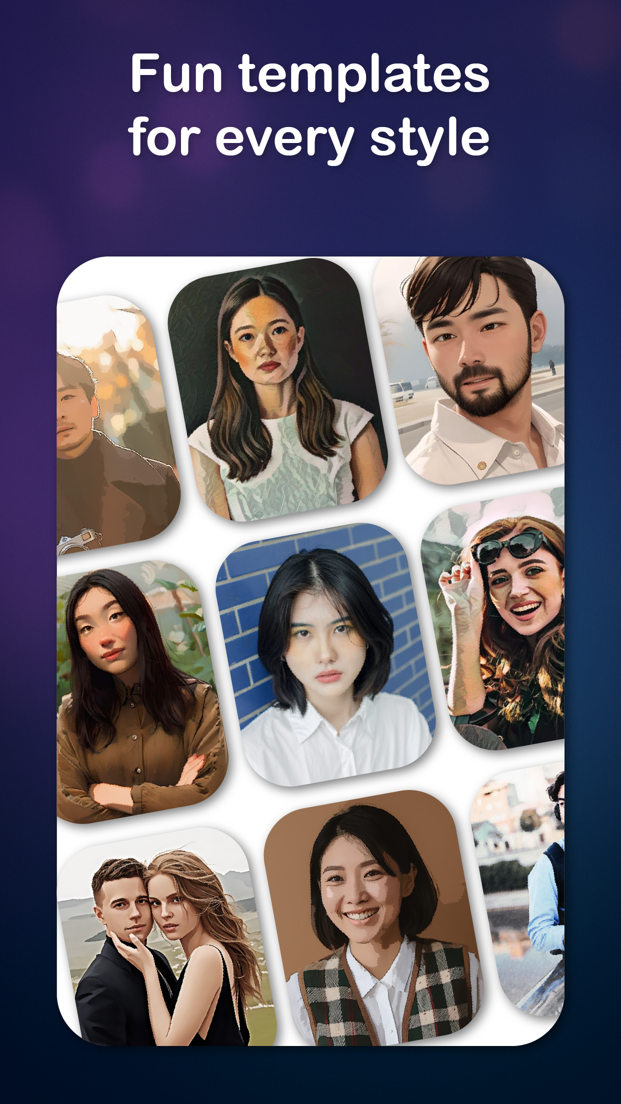اسکرین شات 1 برنامه Cartoon Photo Editor