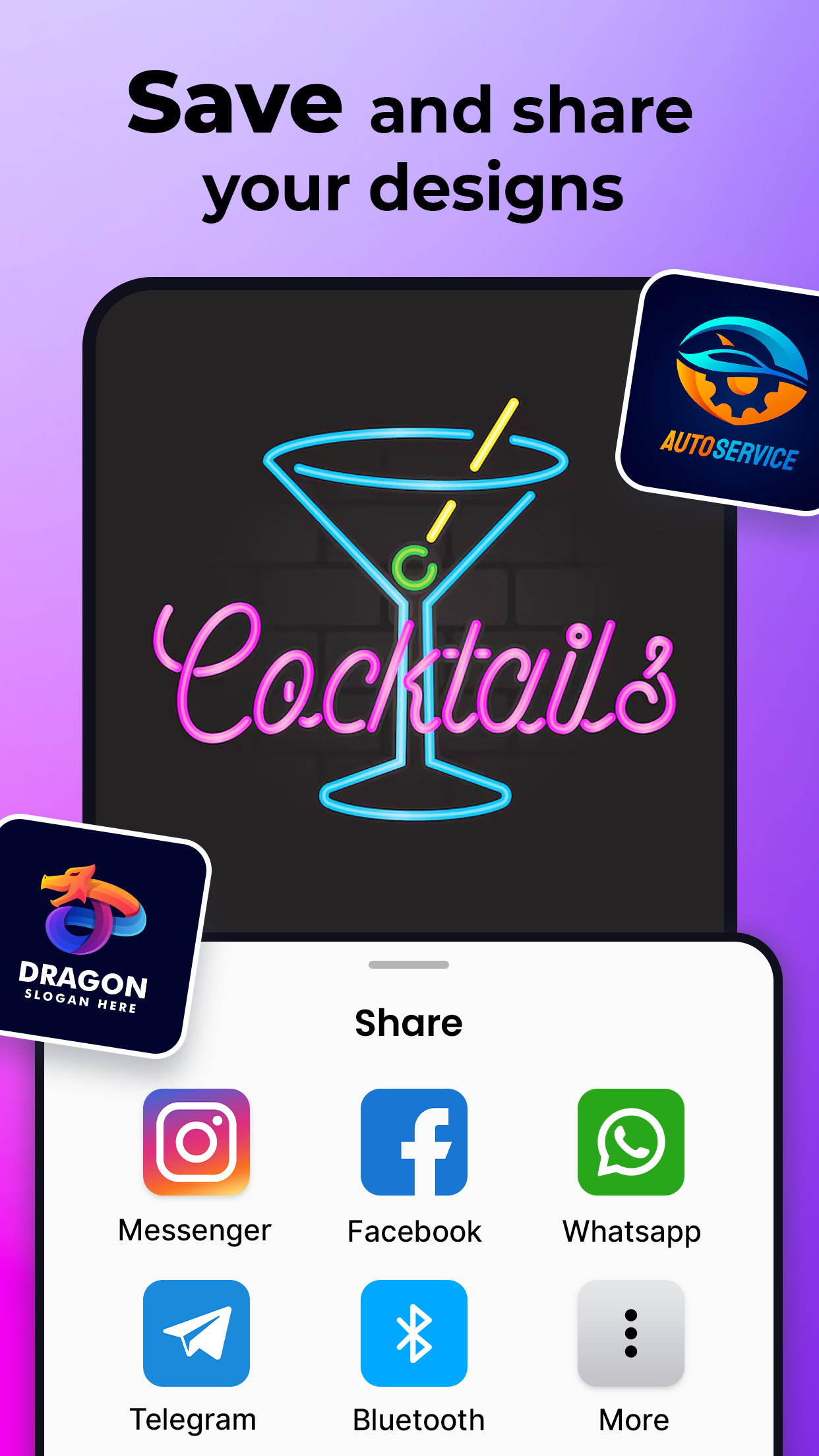 اسکرین شات 7 برنامه Logo Maker & Logo Creator