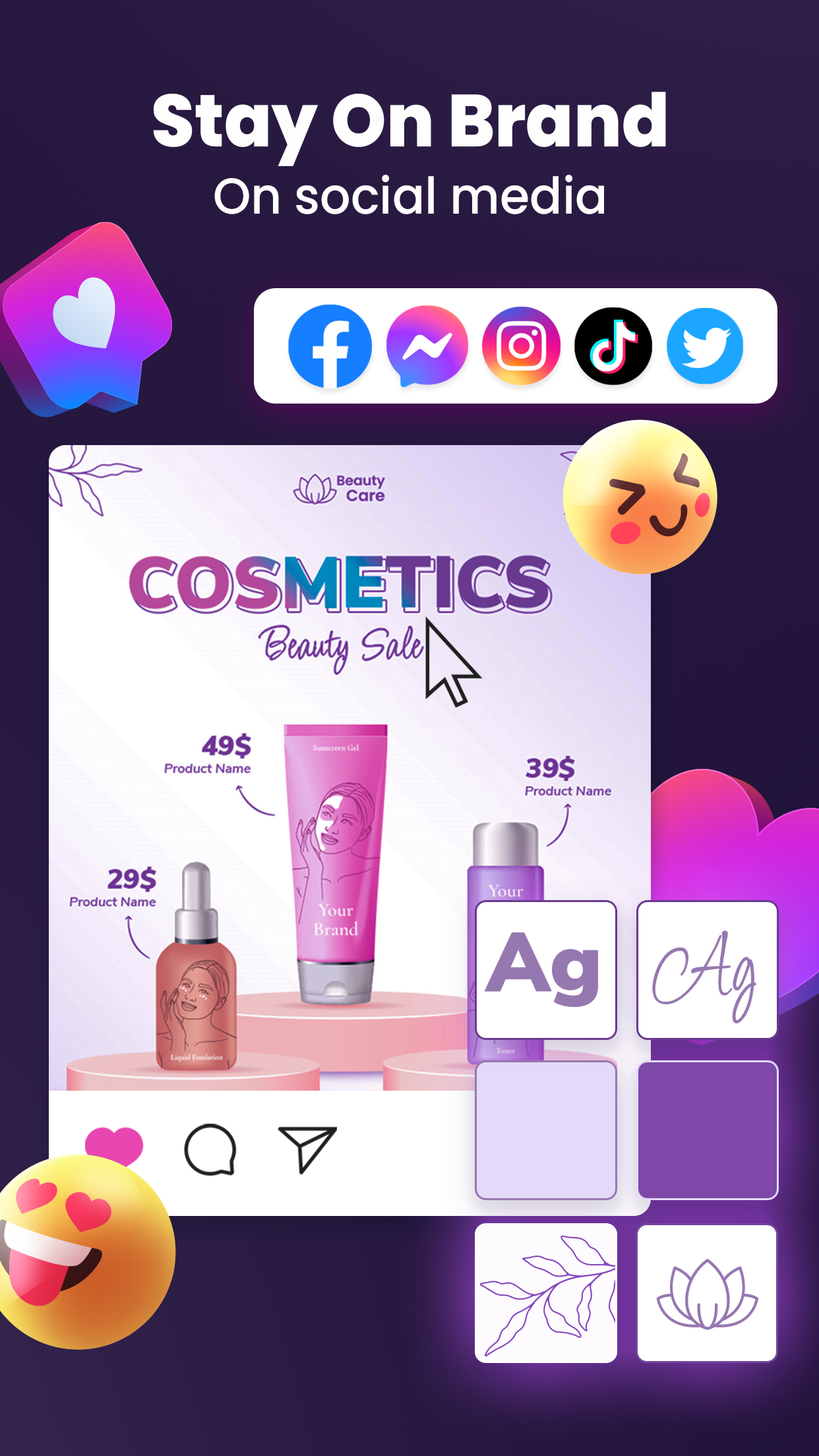 اسکرین شات 6 برنامه Poster Maker - Flyer Maker