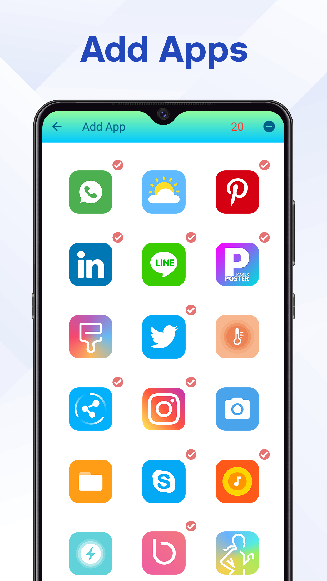 اسکرین شات 2 برنامه Rolling Icon: 3D Wallpaper