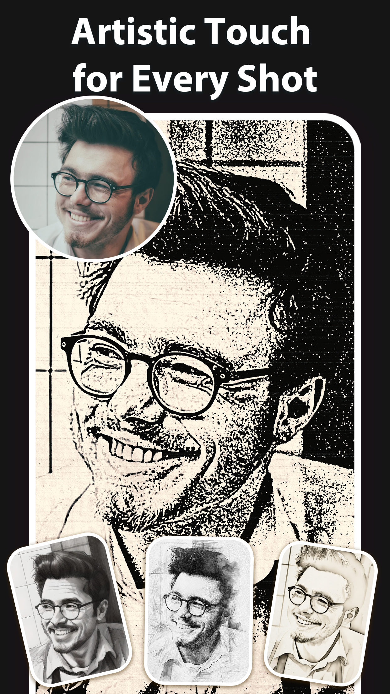 اسکرین شات 7 برنامه Pencil Sketch Photo Editor