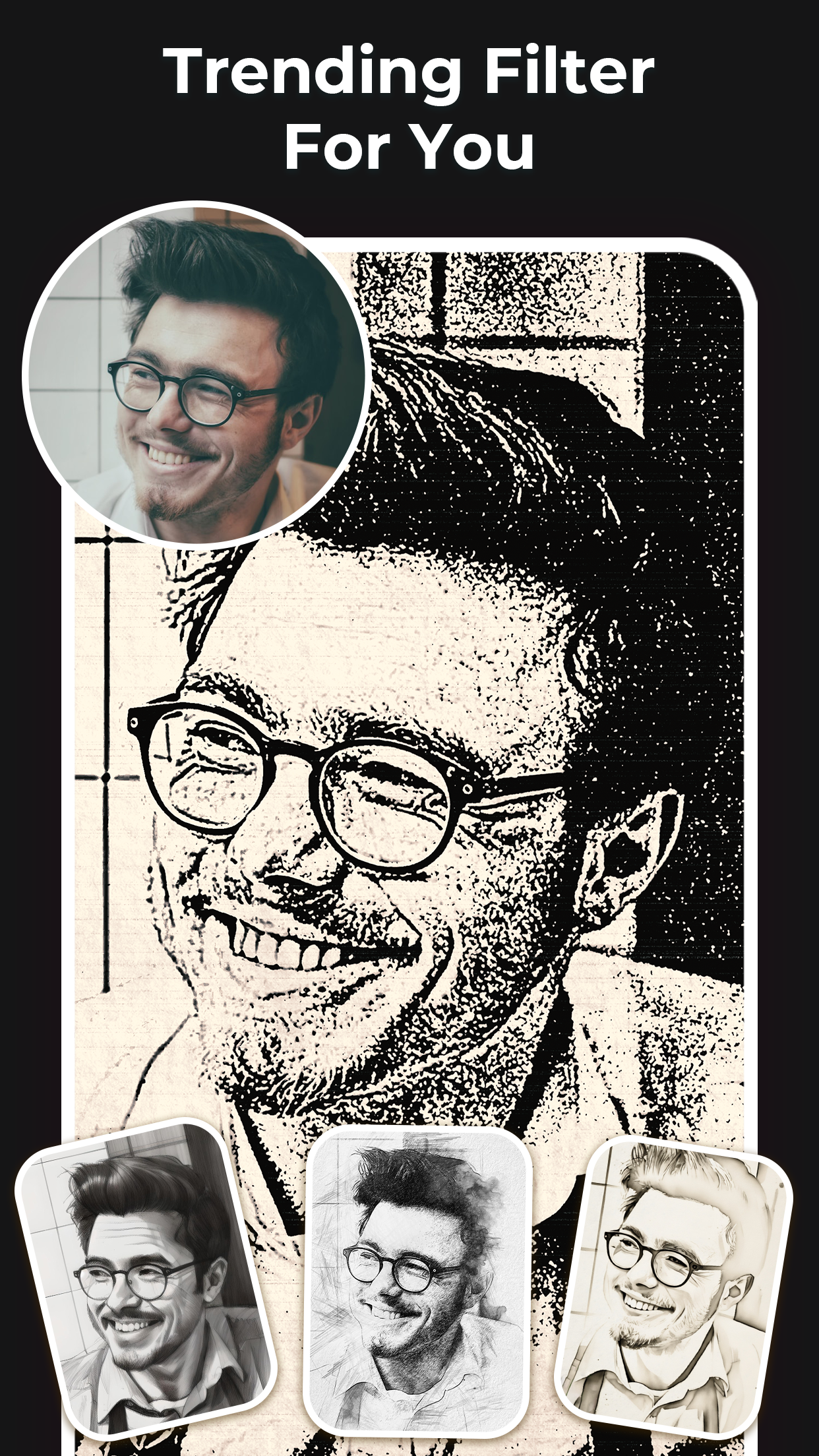 اسکرین شات 5 برنامه Pencil Sketch Photo Editor