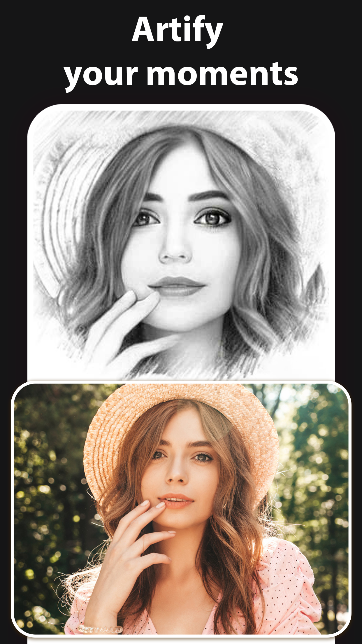اسکرین شات 5 برنامه Pencil Sketch Photo Editor