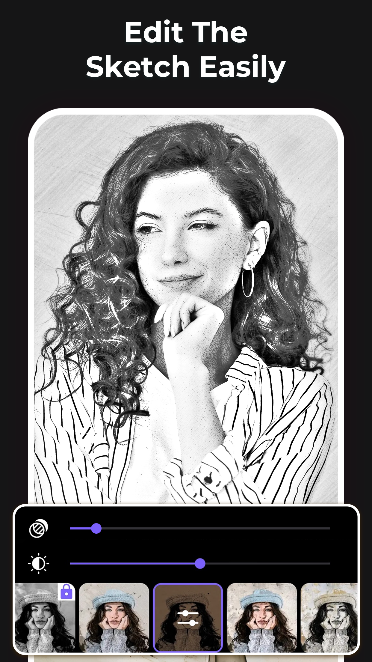 اسکرین شات 6 برنامه Pencil Sketch Photo Editor