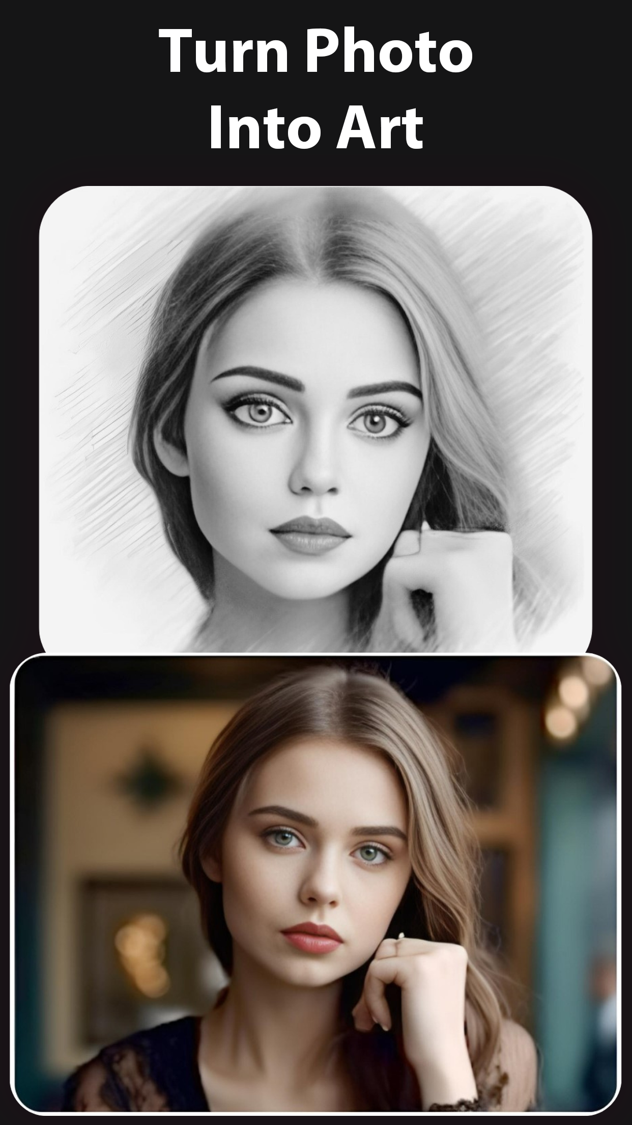 اسکرین شات 4 برنامه Pencil Sketch Photo Editor