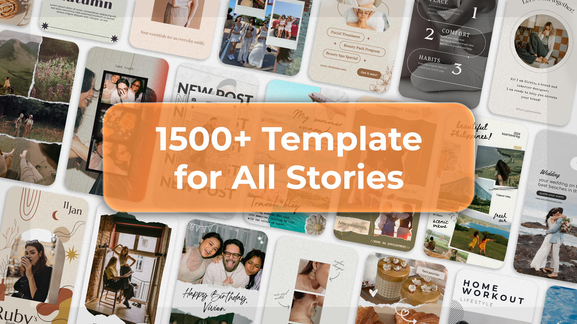 اسکرین شات 1 برنامه ساخت استوری اینستاگرام (Story Maker - Insta Story Maker for Instagram)