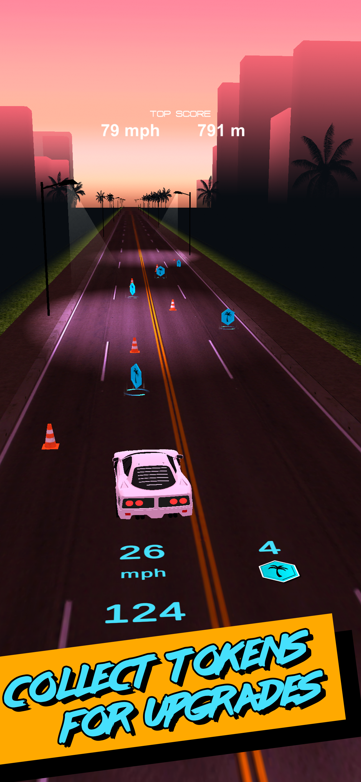 اسکرین شات 5 بازی Turbo 84 - Retro Arcade Racing