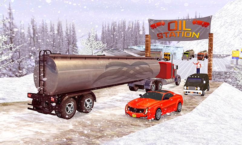 اسکرین شات 2 بازی Truck Games 3d- Oil Tanker Sim