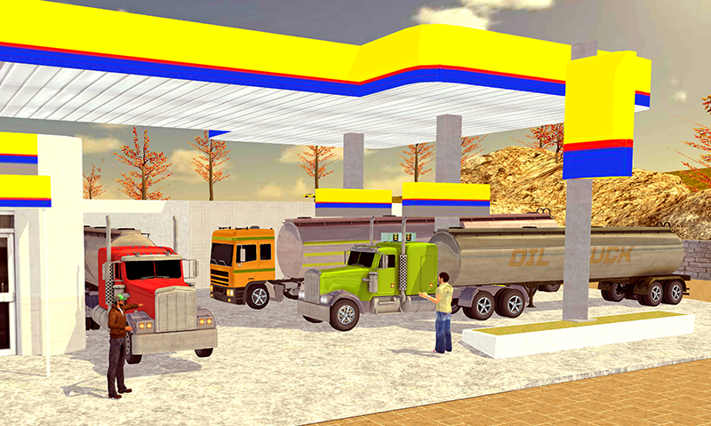 اسکرین شات 4 بازی Truck Games 3d- Oil Tanker Sim
