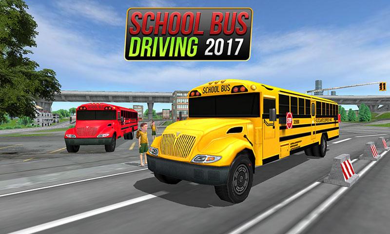 اسکرین شات 1 بازی School Bus Driving Game