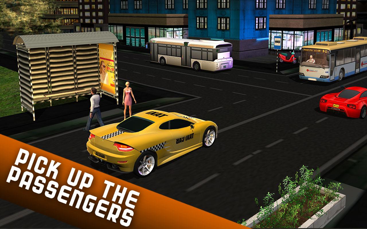 اسکرین شات 7 بازی USA City Taxi Driver Mania Fun