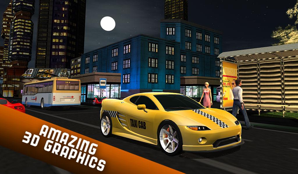 اسکرین شات 6 بازی USA City Taxi Driver Mania Fun
