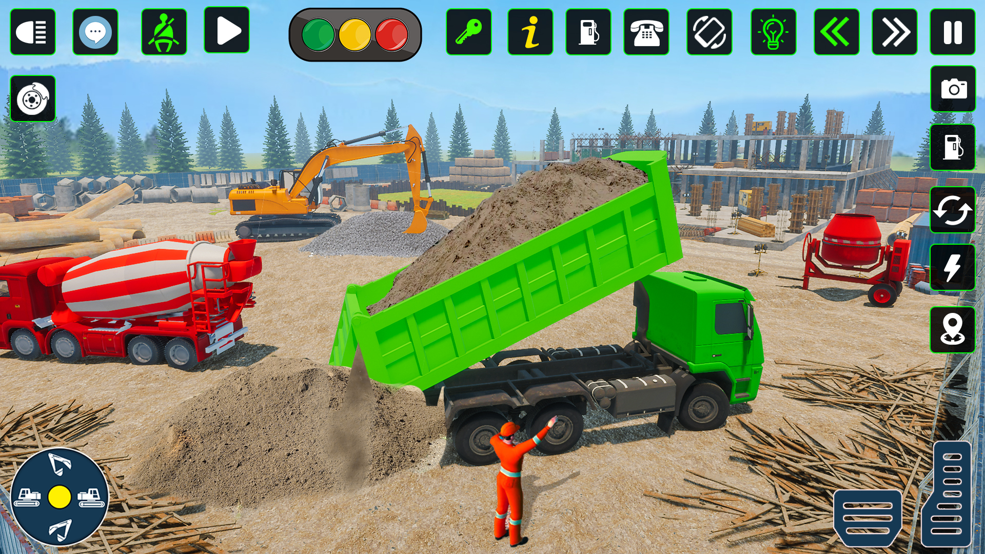 اسکرین شات 6 بازی Excavator Simulator JCB Games