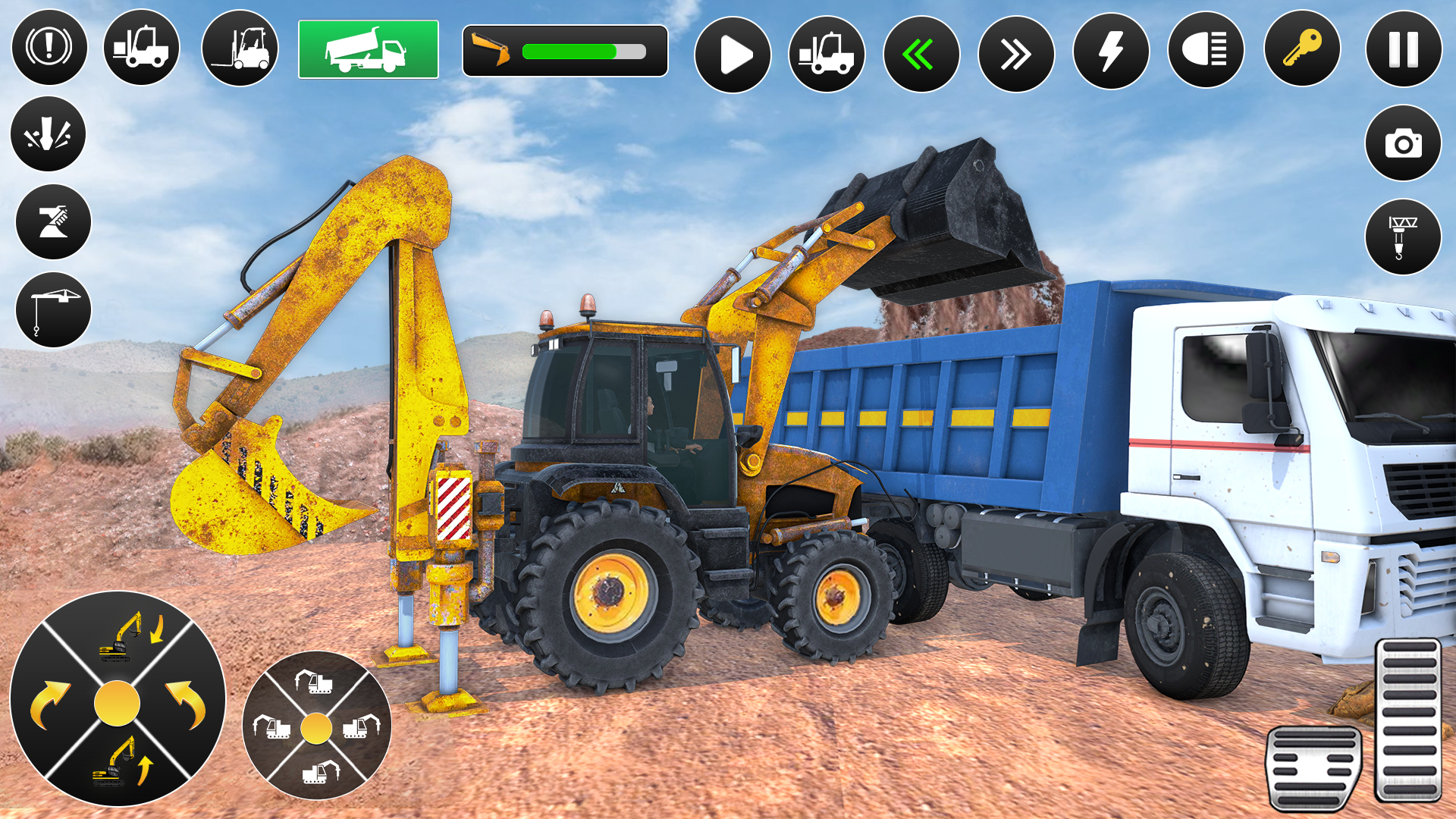 اسکرین شات 2 بازی Excavator Simulator JCB Games