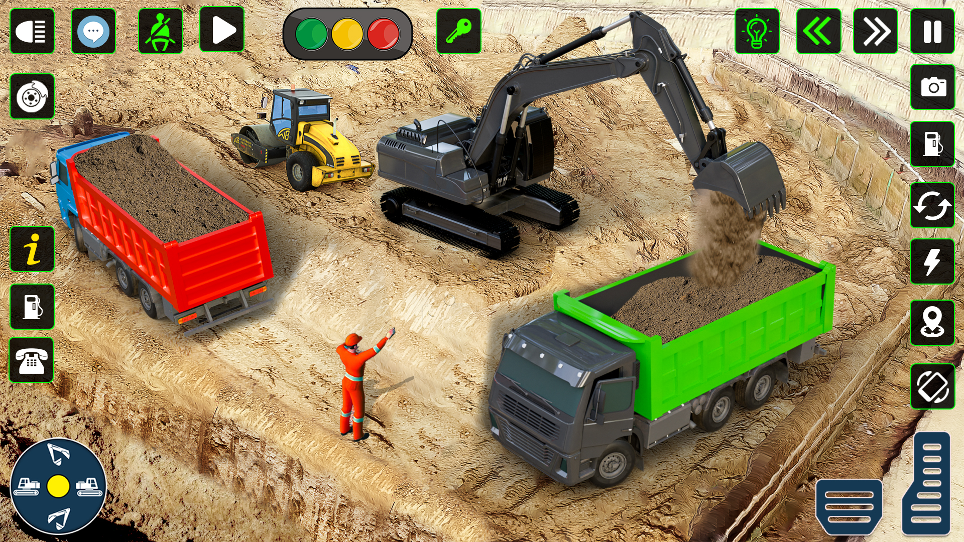 اسکرین شات 5 بازی Excavator Simulator JCB Games