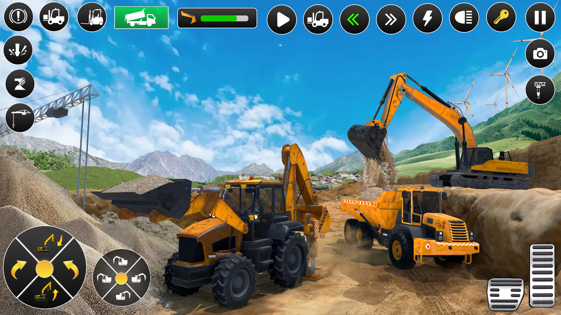اسکرین شات 1 بازی Excavator Simulator JCB Games