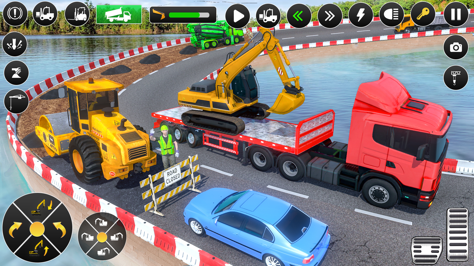 اسکرین شات 4 بازی Excavator Simulator JCB Games