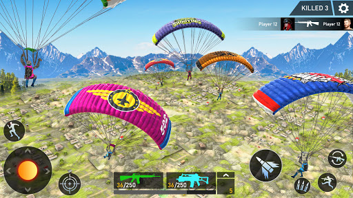 اسکرین شات 6 برنامه Legend Fire : Battleground Shooting Game