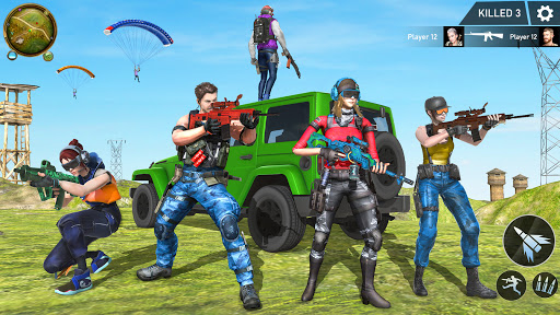اسکرین شات 2 برنامه Legend Fire : Battleground Shooting Game