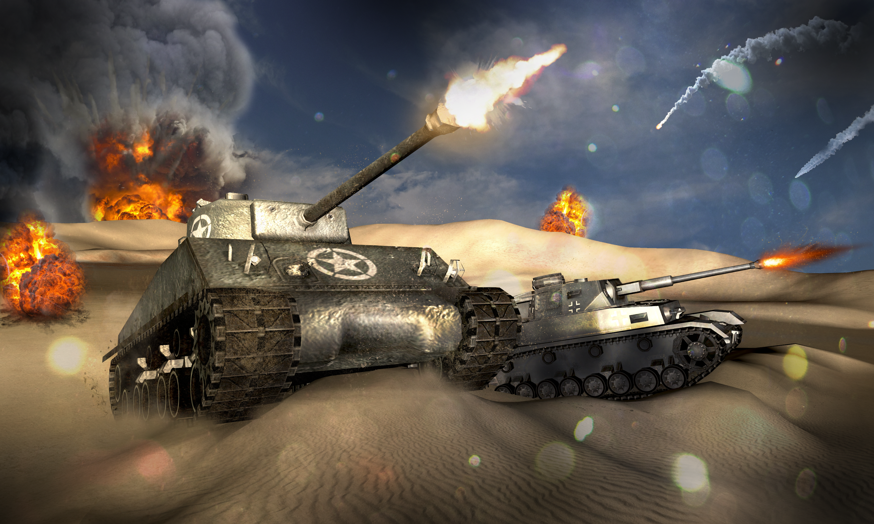 اسکرین شات 4 بازی Tank Attack Blitz: War Game