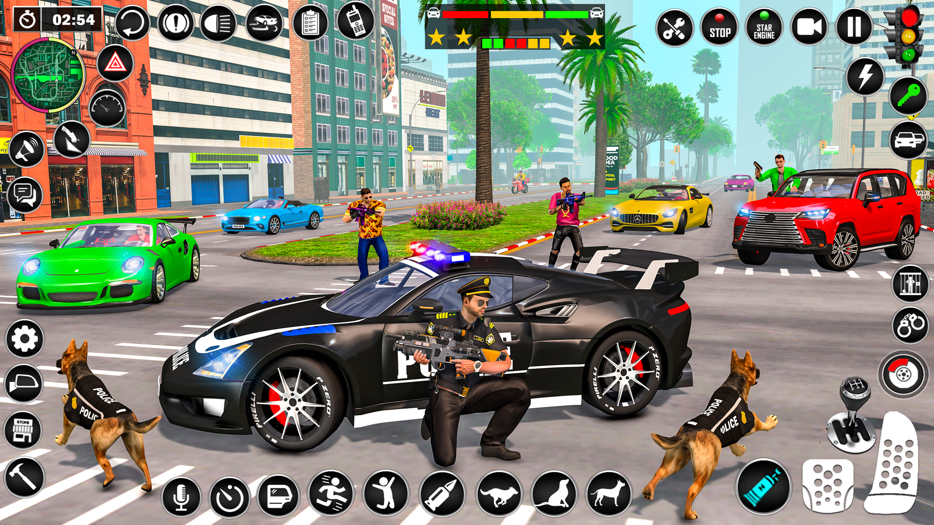 اسکرین شات 2 بازی Police Dog Crime Chase Game 3D