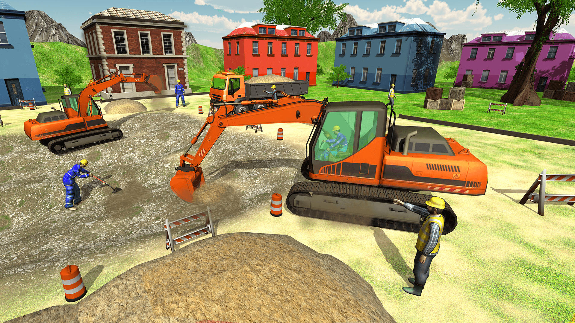 اسکرین شات 3 بازی Heavy Excavator Simulator Game