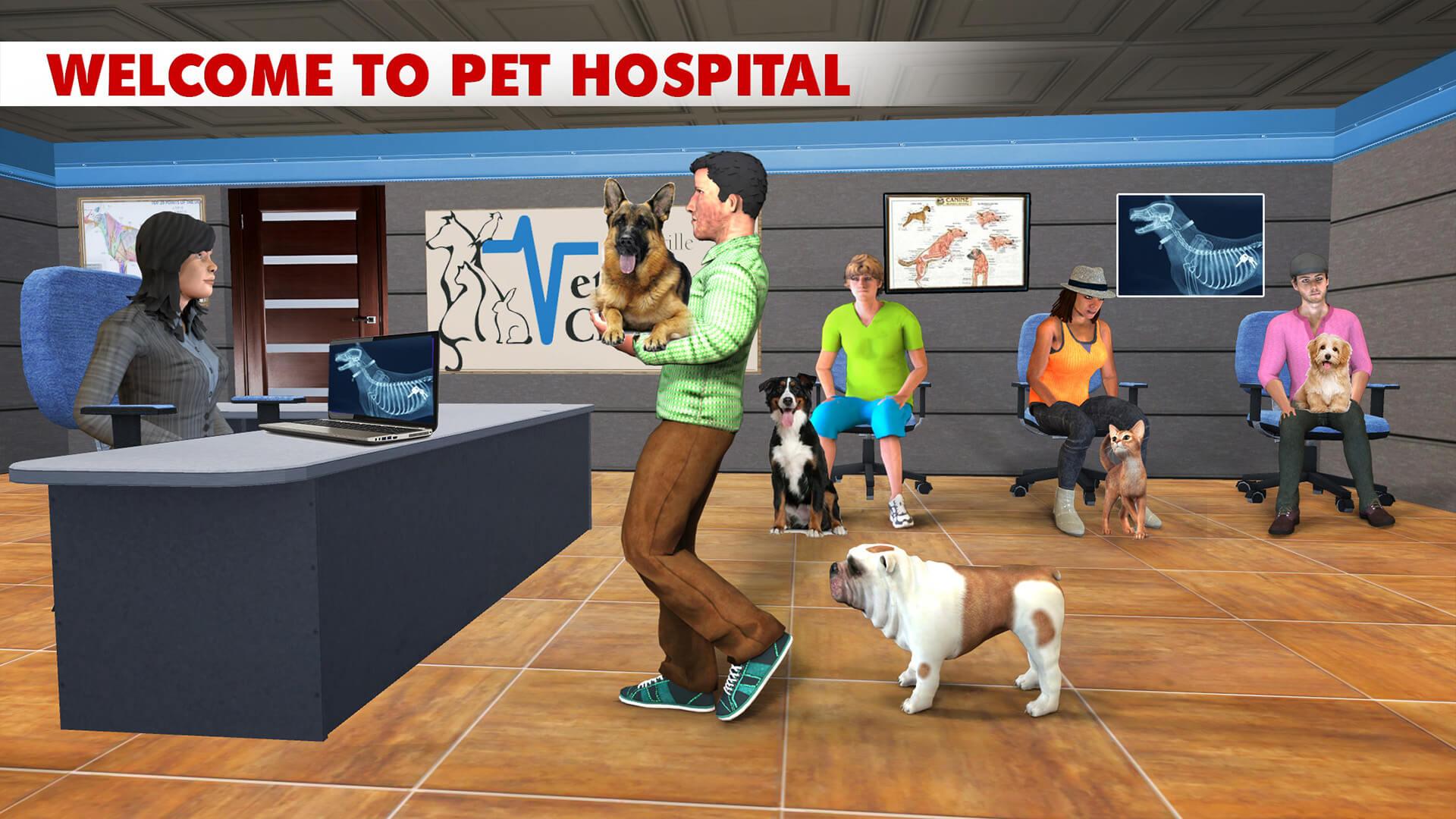 اسکرین شات 4 بازی Pet Hospital Simulator Game 3D