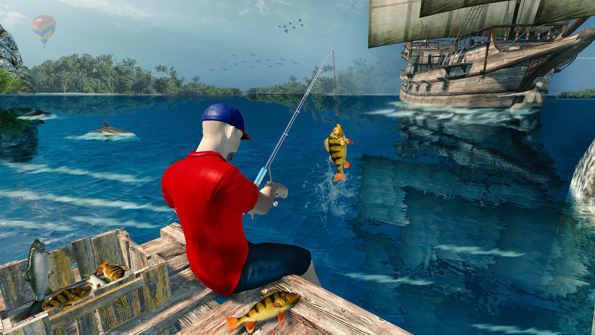 اسکرین شات 3 بازی Reel Fishing Simulator 3D Game