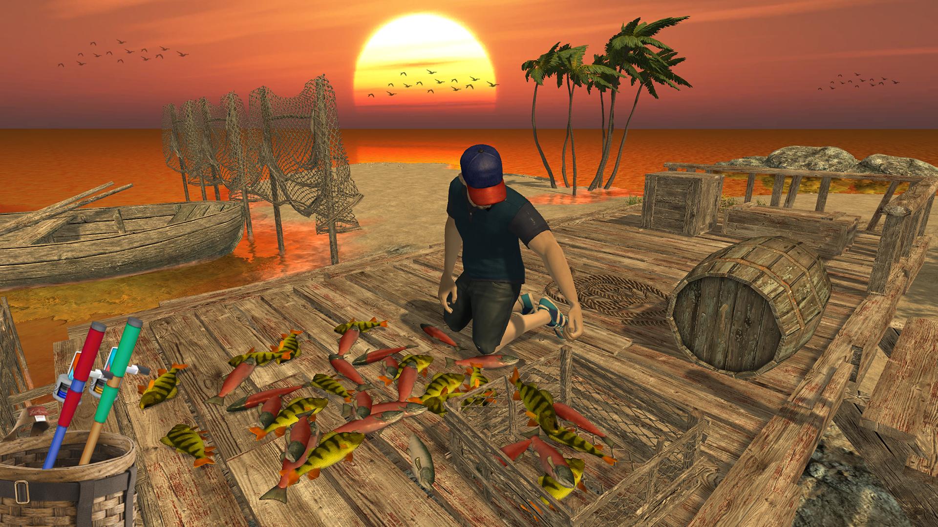 اسکرین شات 4 بازی Reel Fishing Simulator 3D Game