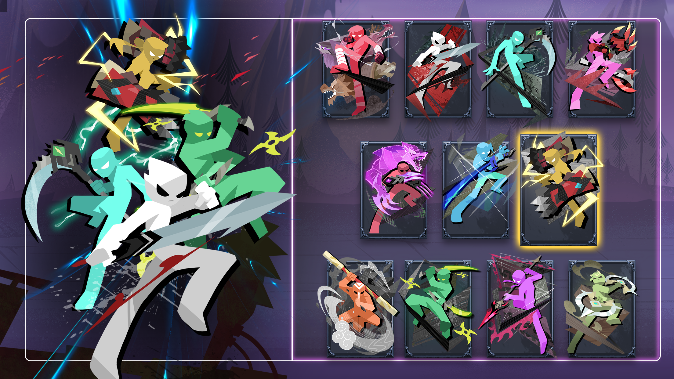 اسکرین شات 2 بازی Stickman Dungeon: Idle RPG War