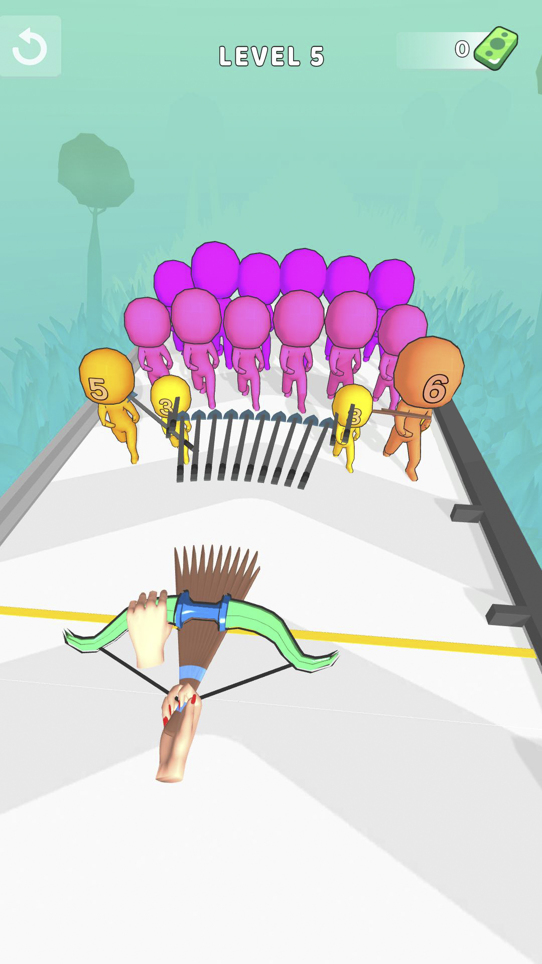 اسکرین شات 8 بازی Bow Smash: Archery King