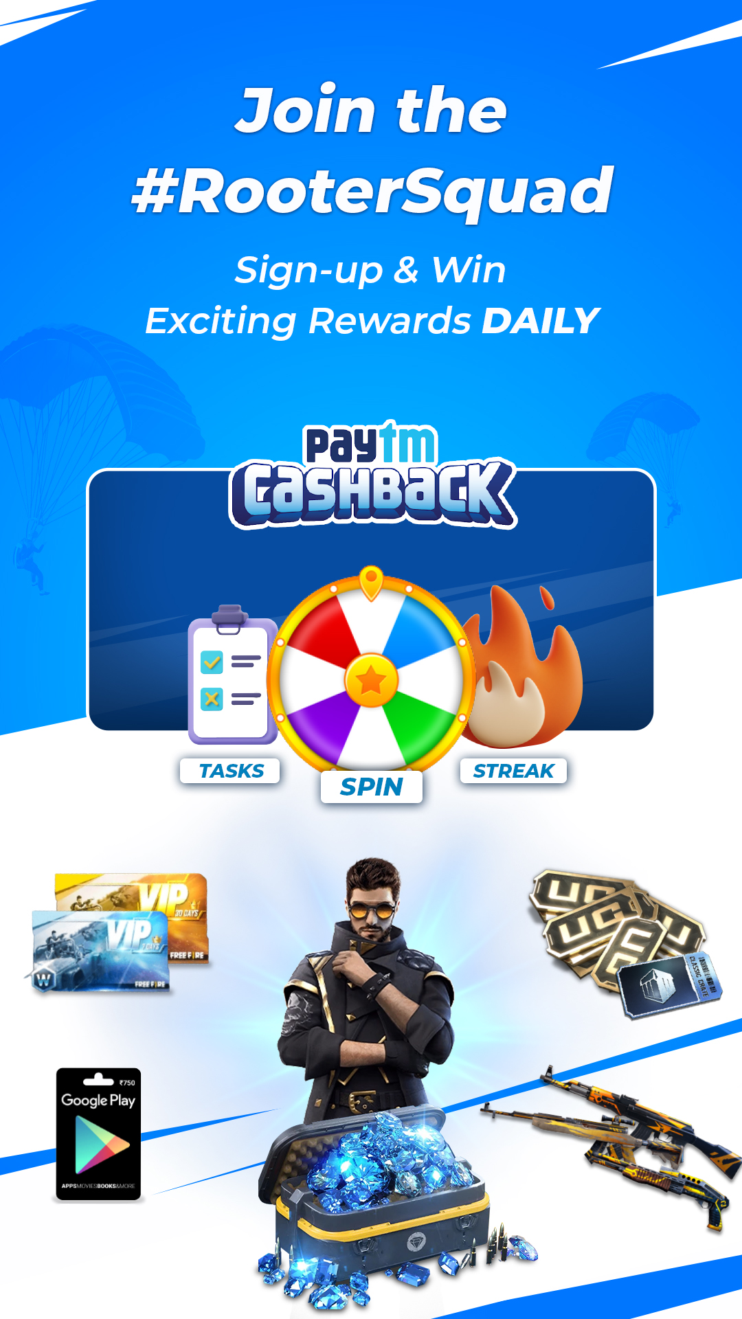 اسکرین شات 2 برنامه Rooter: Watch Gaming & Esports