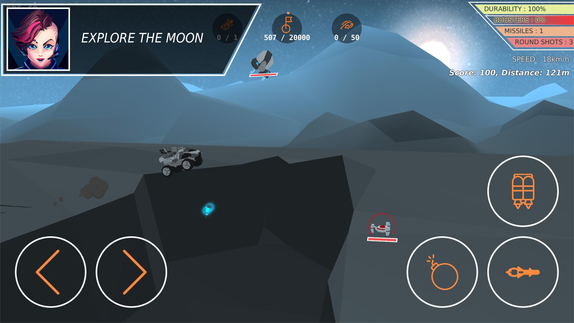 اسکرین شات 1 بازی Interstellar Rover