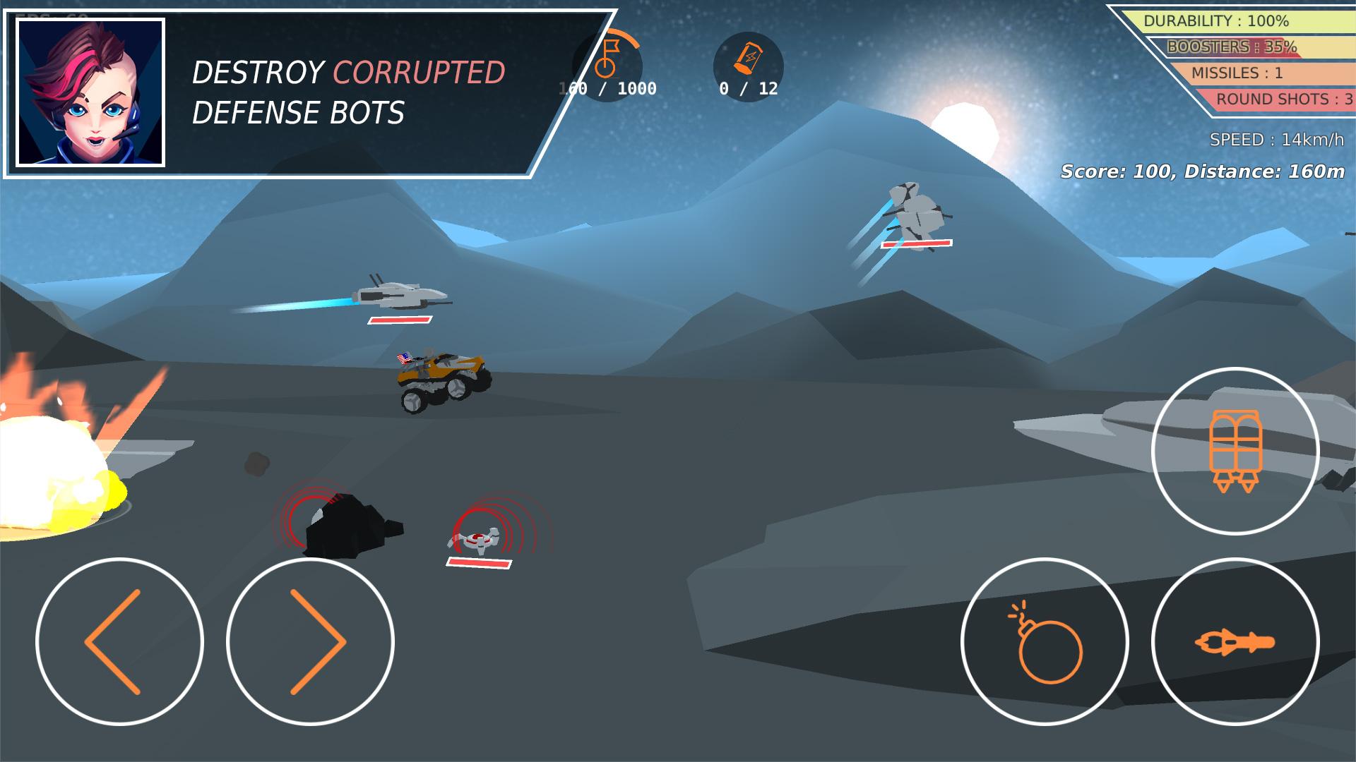 اسکرین شات 2 بازی Interstellar Rover